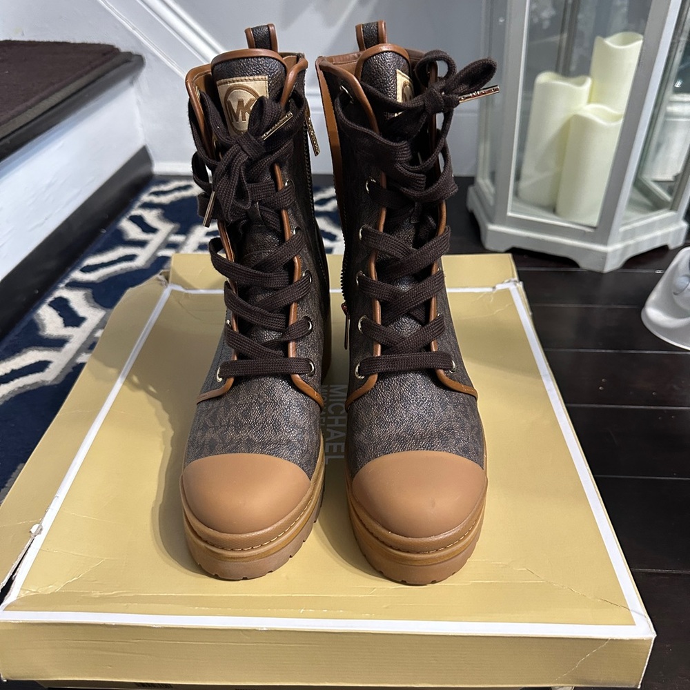 Michael Kors Corey Combat Boots
